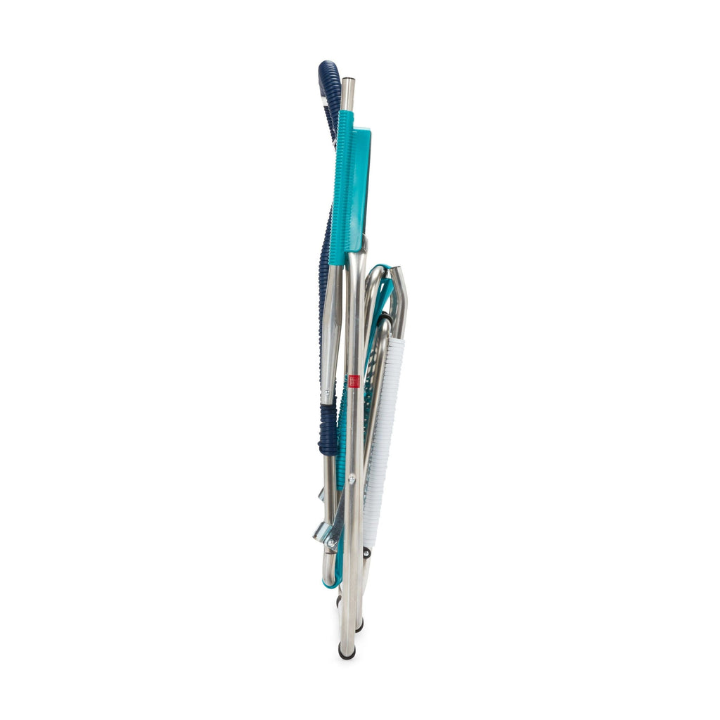 Spaghetti Outdoor Lounge Chair - Blue/ Turquoise/ White