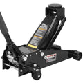 3 Ton Floor Jack Hydraulic Heavy Duty Steel Car Jack with Quick Lift Dual Pump,Black,W8303-B