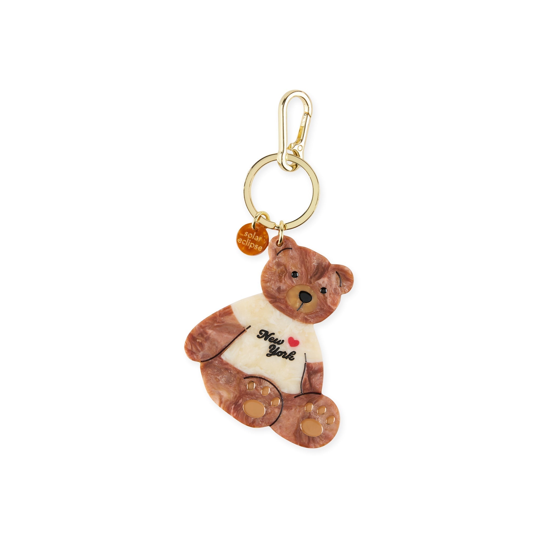 Solar Eclipse Keyring Bag Charm - Bear