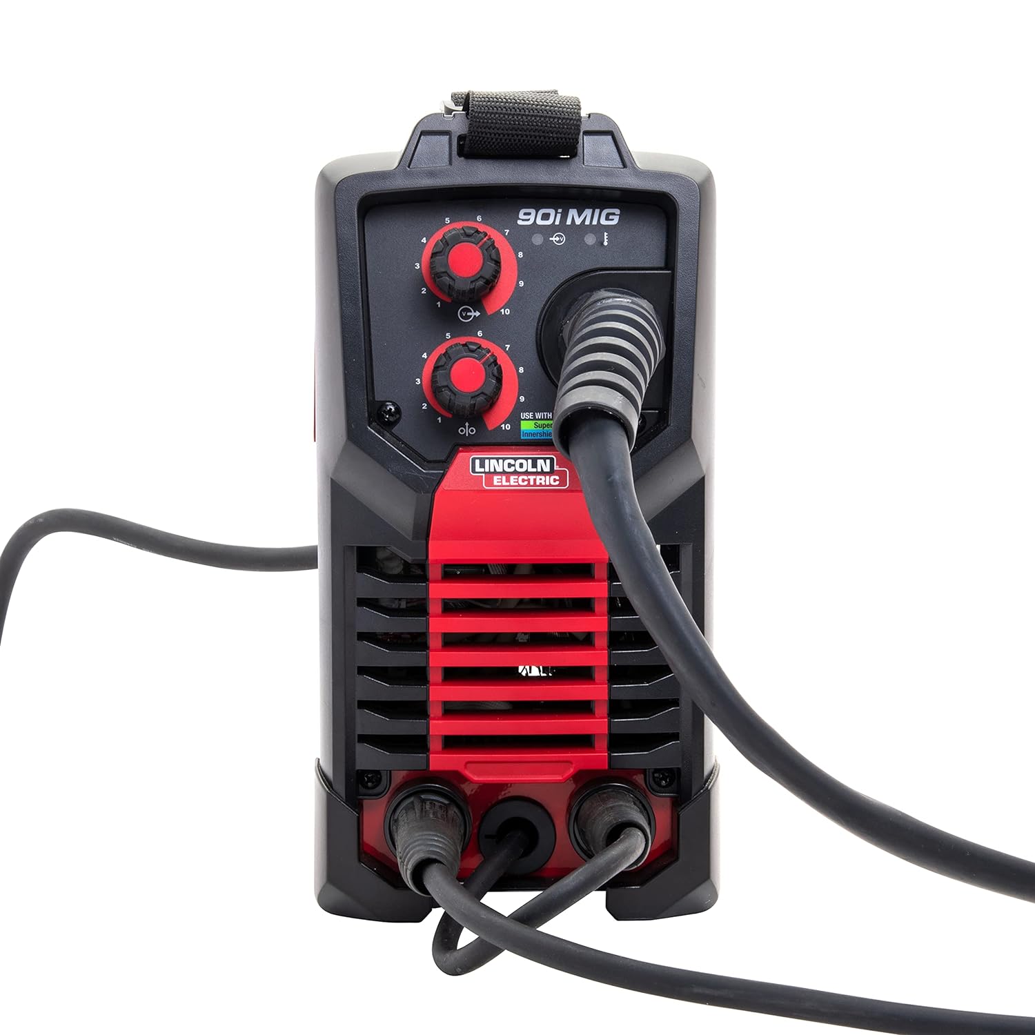 90i FC Flux Core Wire Feed Weld-PAK Welder, 120V Welding Machine, Portable w/Shoulder Strap, Protective Metal Case, Best for Small Jobs, K5255-1
