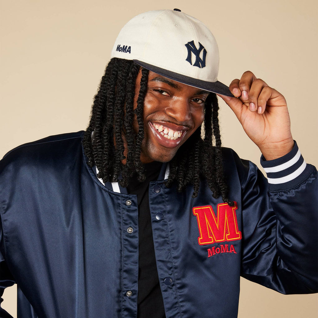 MoMA NY Yankees Retro Crown 9FIFTY Adjustable Baseball Cap