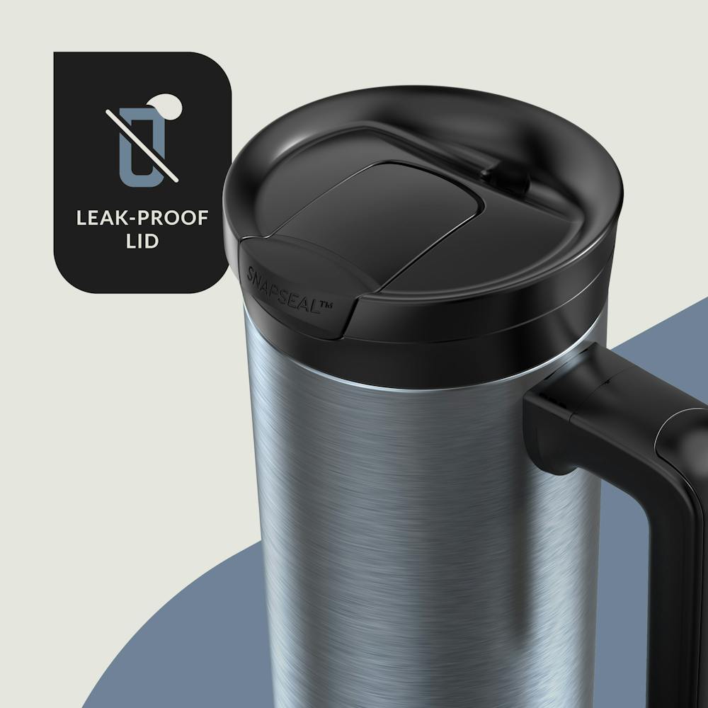 Contigo® Superior 2.0 Stainless Steel Travel Mug with Handle with SNAPSEAL™ Lid, 20oz - Dark Ice