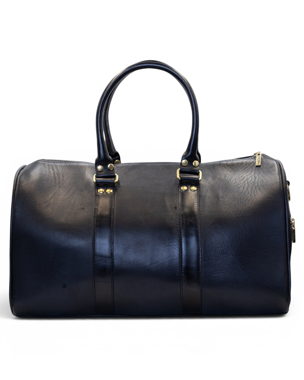 Onyx Calf Leather Duffle Bag