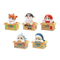 Mofusand Cat Desk Clock Blind Box Toy - Sealife