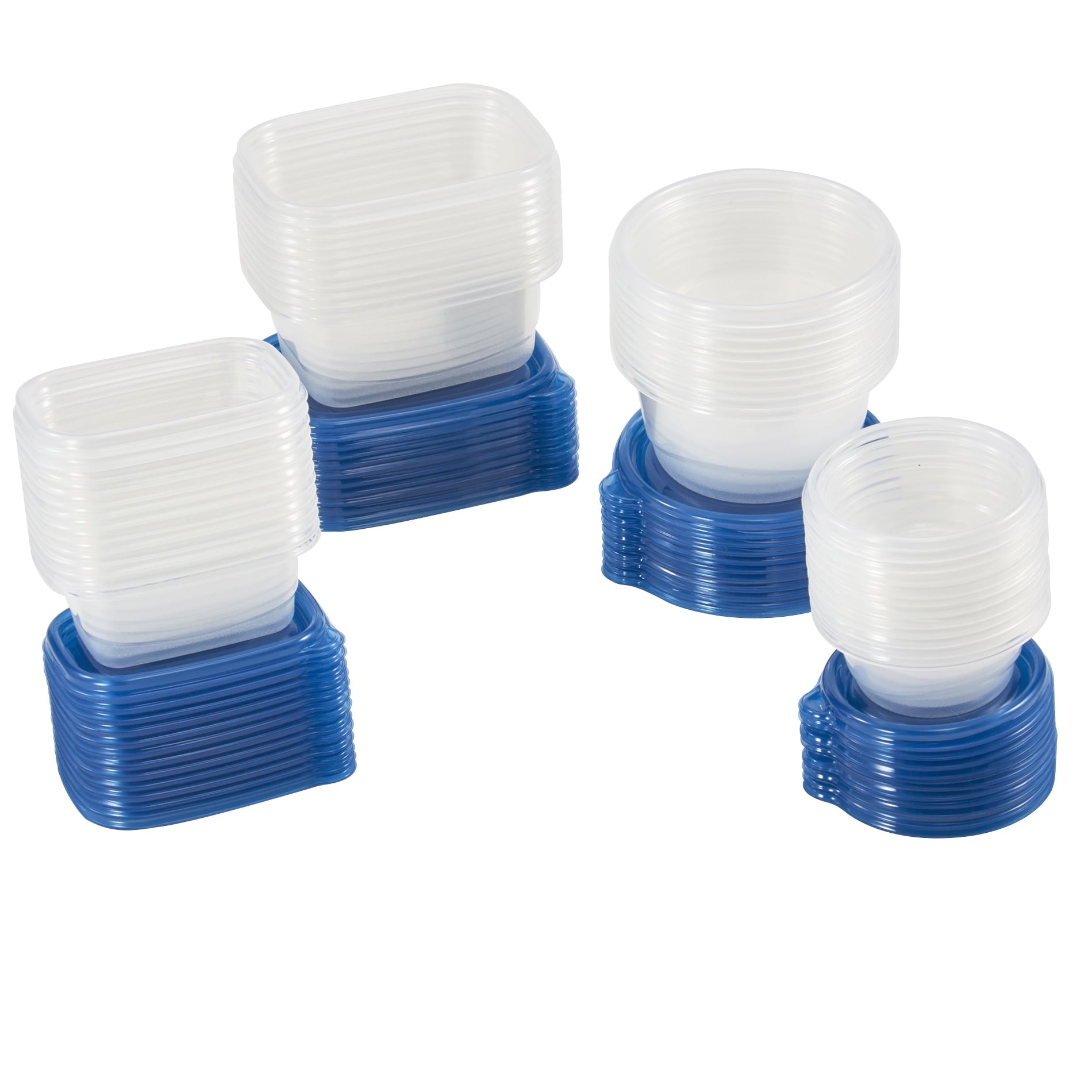 92pc Plastic Food Storage Container set, Ideal Use for Refrigeration Storage and Organization,...