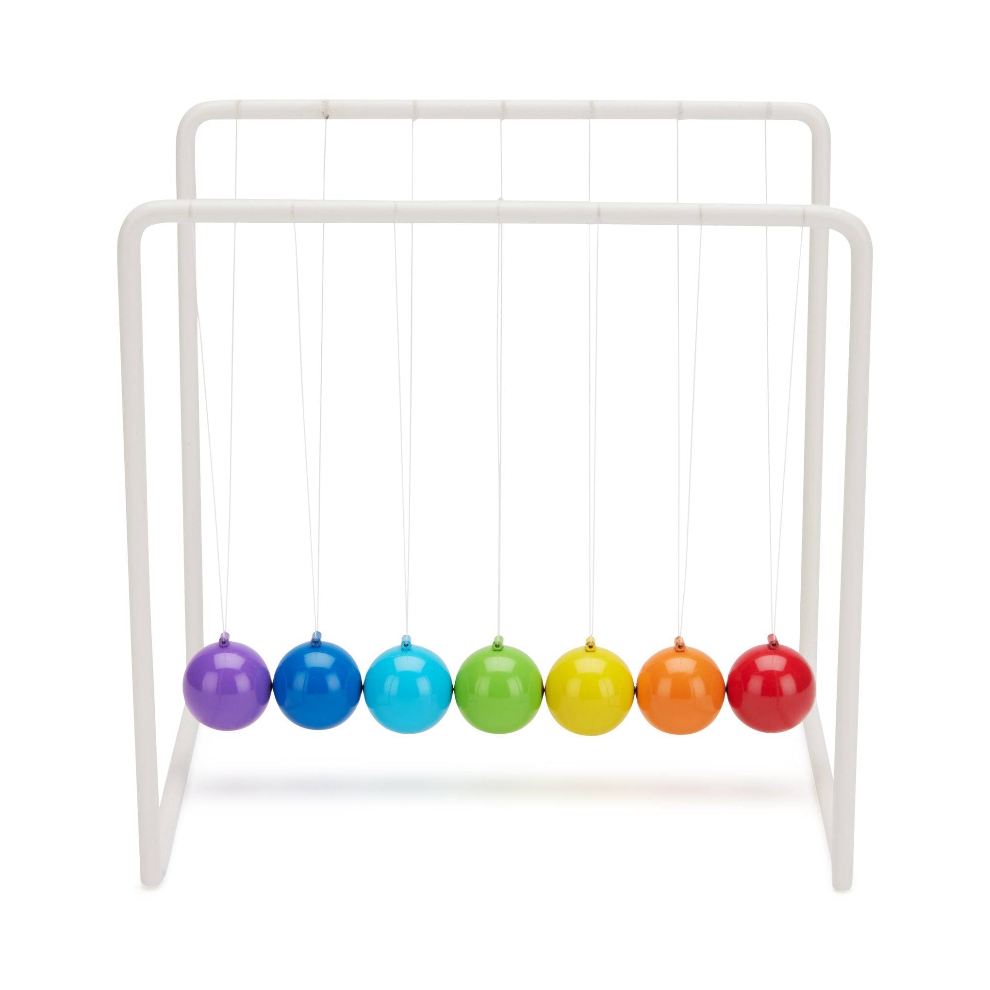 Colorful Newton's Cradle Desktop Toy