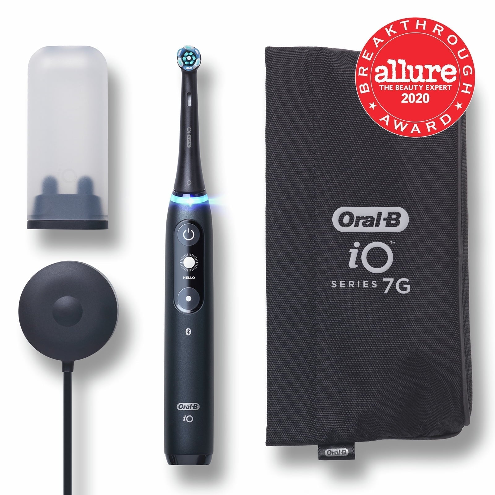 iO Series 7G Electric Toothbrush with 1 Brush Head, Black Onyx