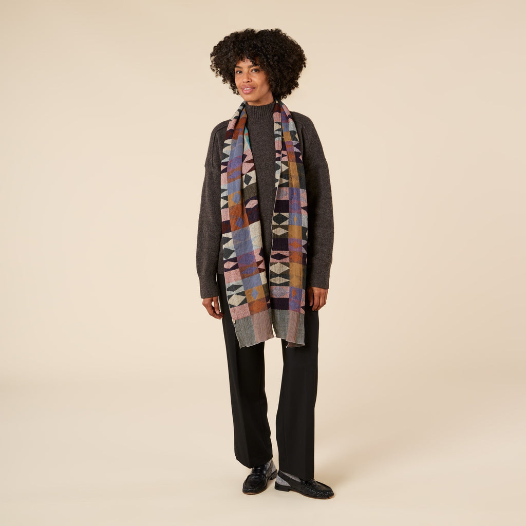 Nuno Cut Glass Wool Scarf