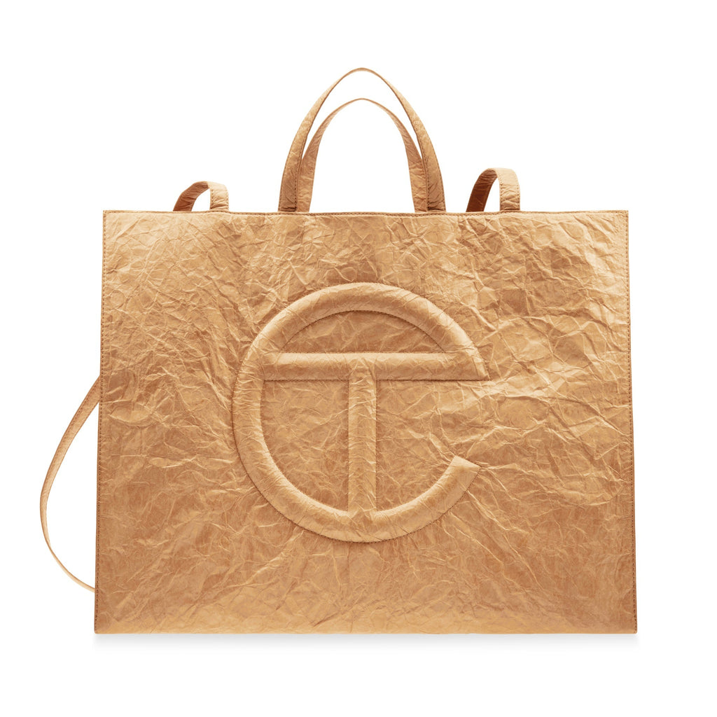 Telfar Tyvek Shopping Bag - Brown