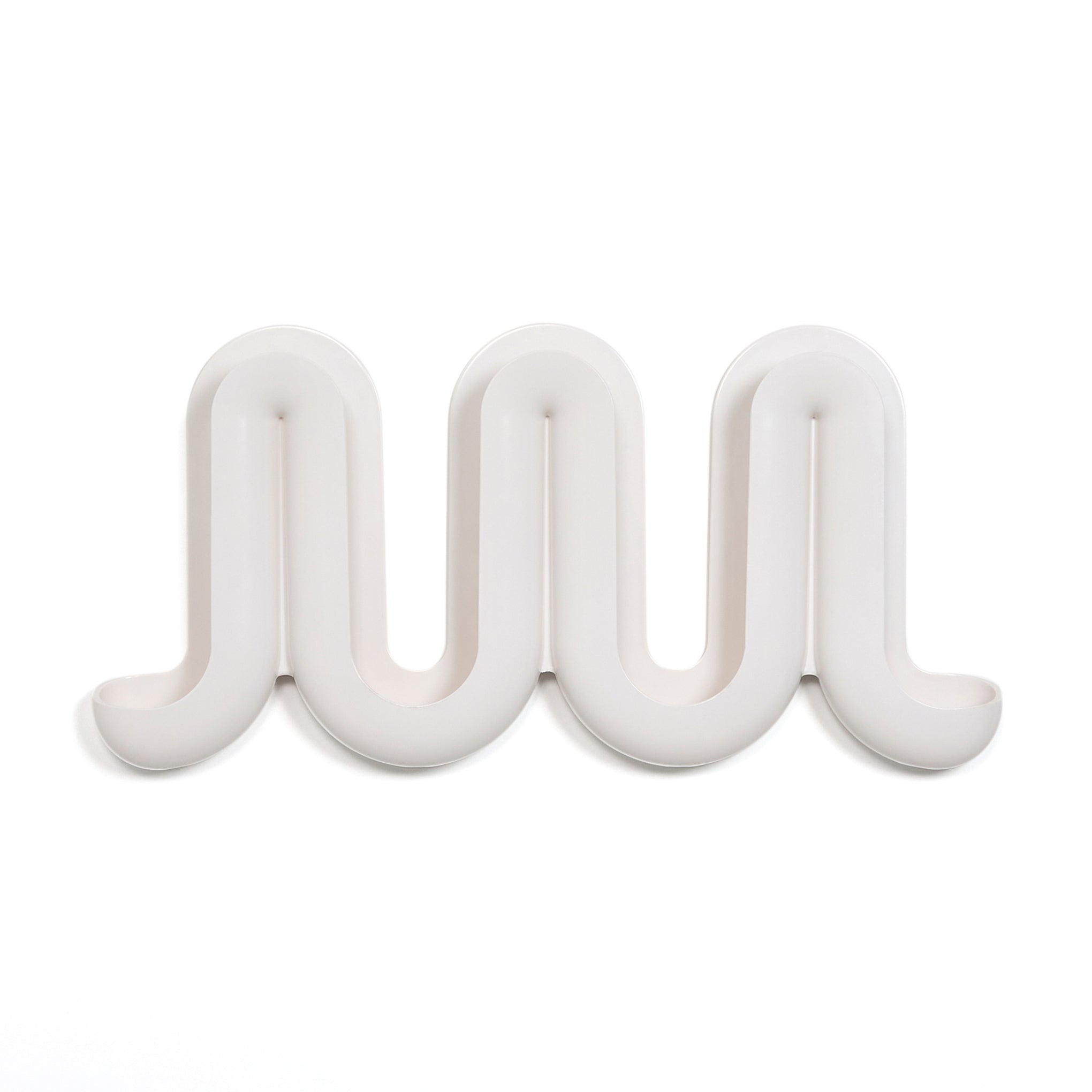 Swell Coat Rack &amp; Wall Organizer - Cream