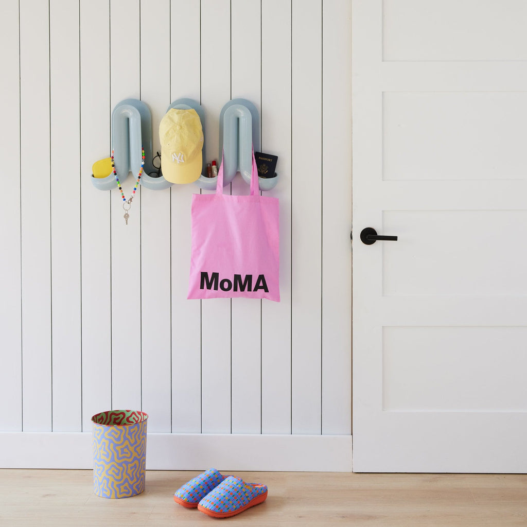Swell Coat Rack &amp; Wall Organizer - Cream