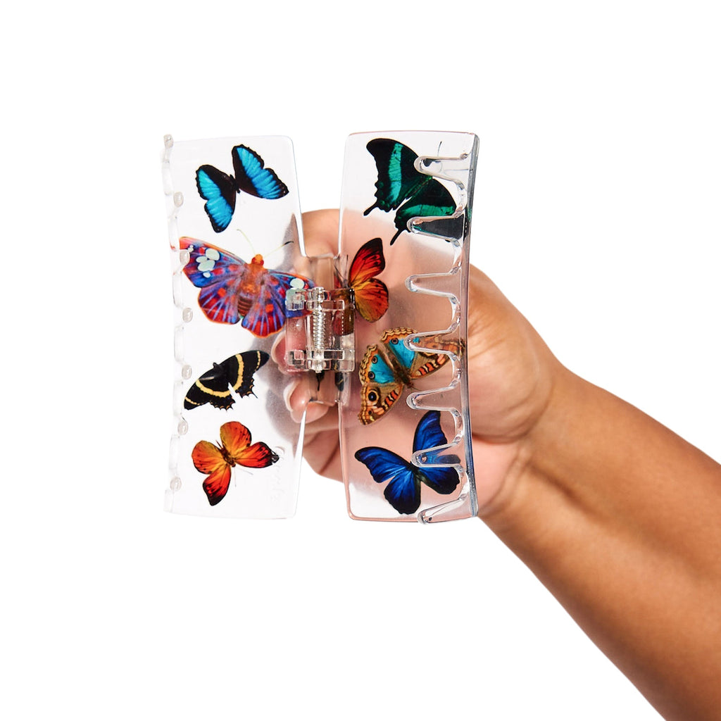 Chunks Butterfly Box Claw Hair Clip