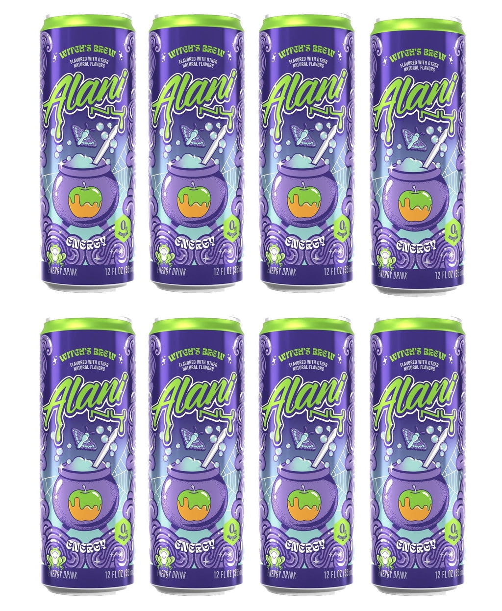 Sugar-Free Energy Drink, Witch's Brew 12 fl oz, 8 Pack