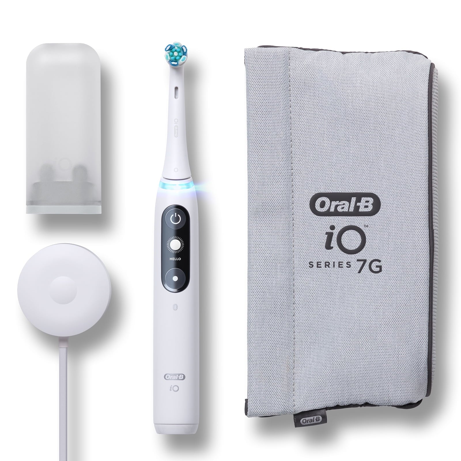 iO Series 7G Electric Toothbrush with 1 Brush Head, Black Onyx