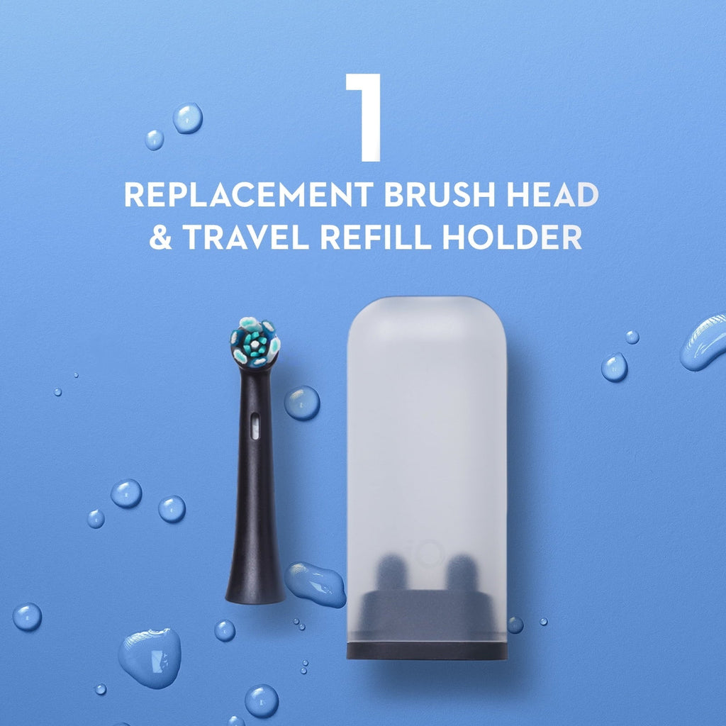 iO Series 7G Electric Toothbrush with 1 Brush Head, Black Onyx