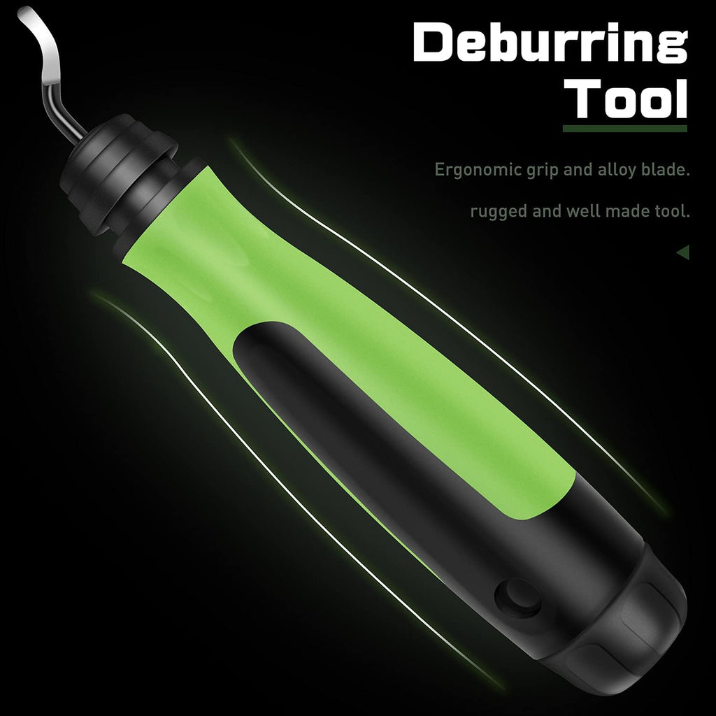 Hydraulic Tube Expander Compact Swaging Tool Kit with Tube Cutter, Deburring Tool and 7 Expander Heads for 3/8 to 1-1/8 Inches Copper Pipes