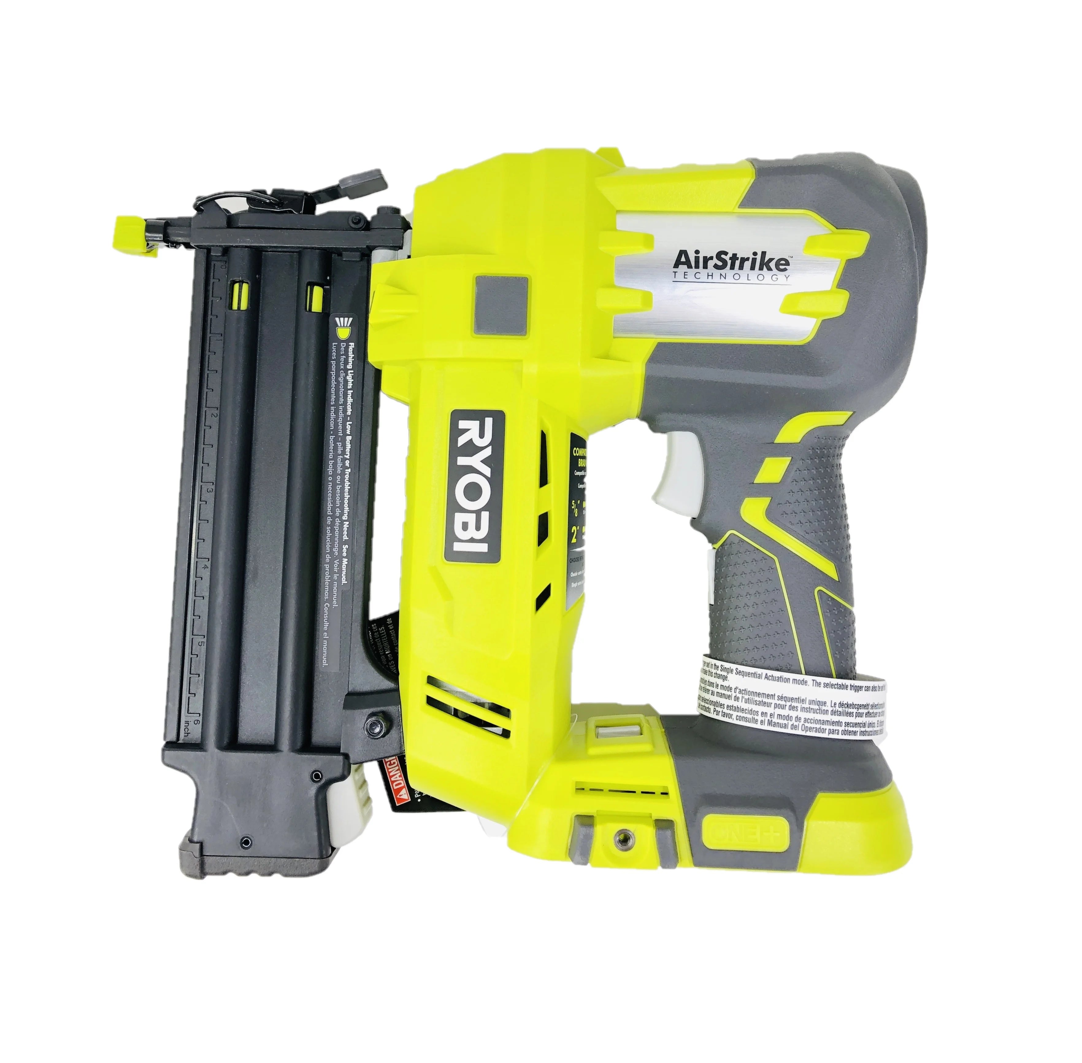 Ryobi 18V ONE+ 18 Gauge Cordless Brad Nailer Kit (Includes: P320 Brad Nailer, P102 Lithium-ion Battery Pack, P118b Charger)