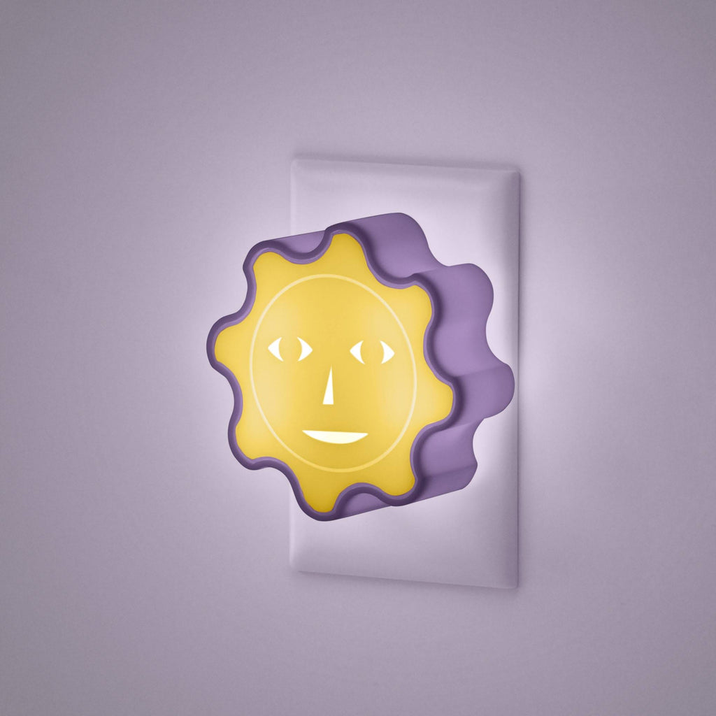 Dusen Dusen Everybody Night Light - Purple/ Yellow