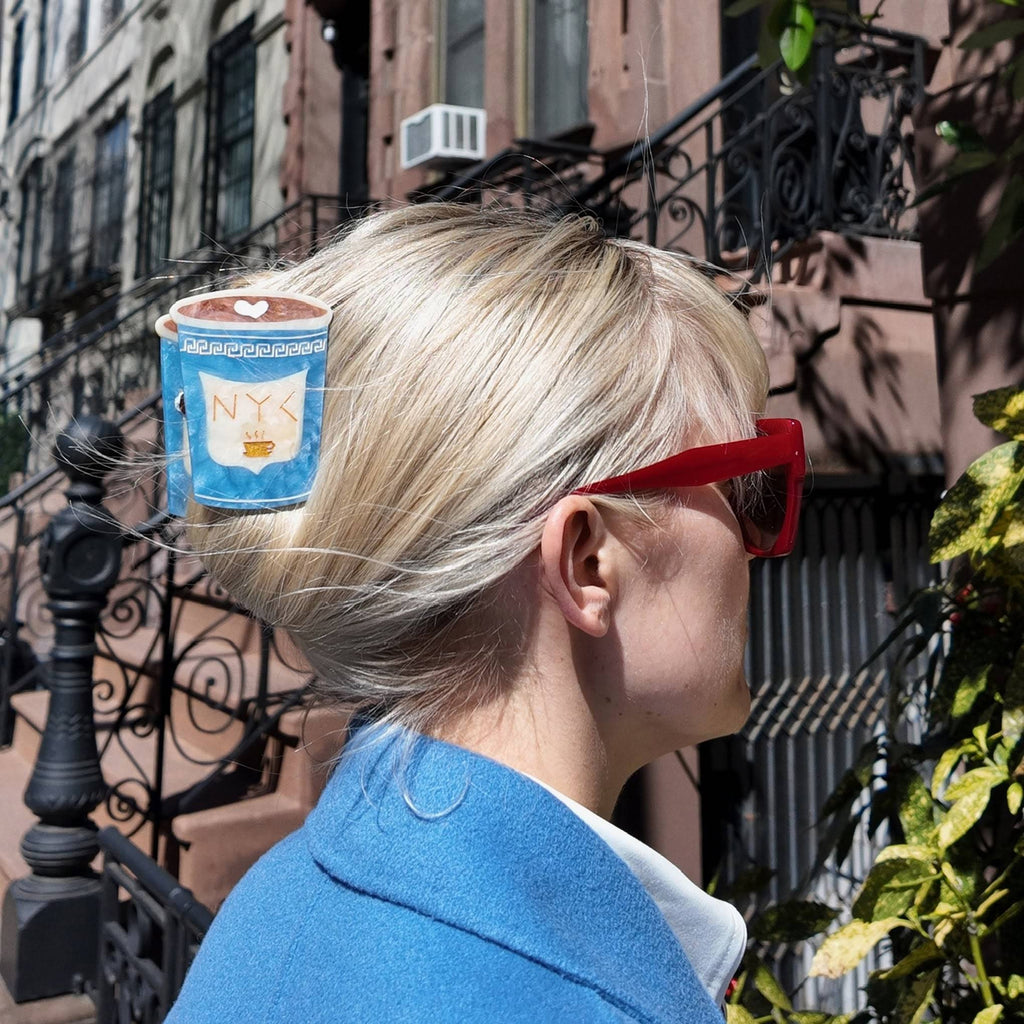 Solar Eclipse Hair Clip - NY Coffee Cup