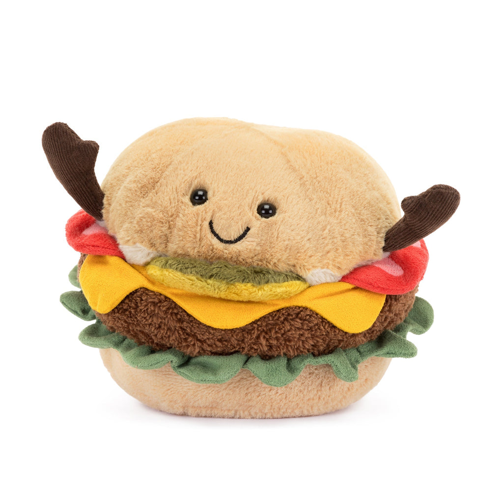 Jellycat Food Plush Toys - Hamburger