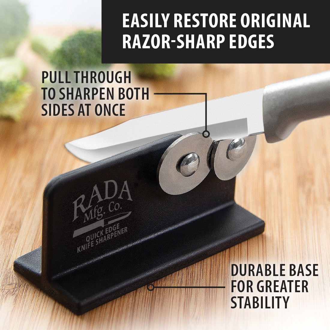 Knife Sharpener, Pack of 2