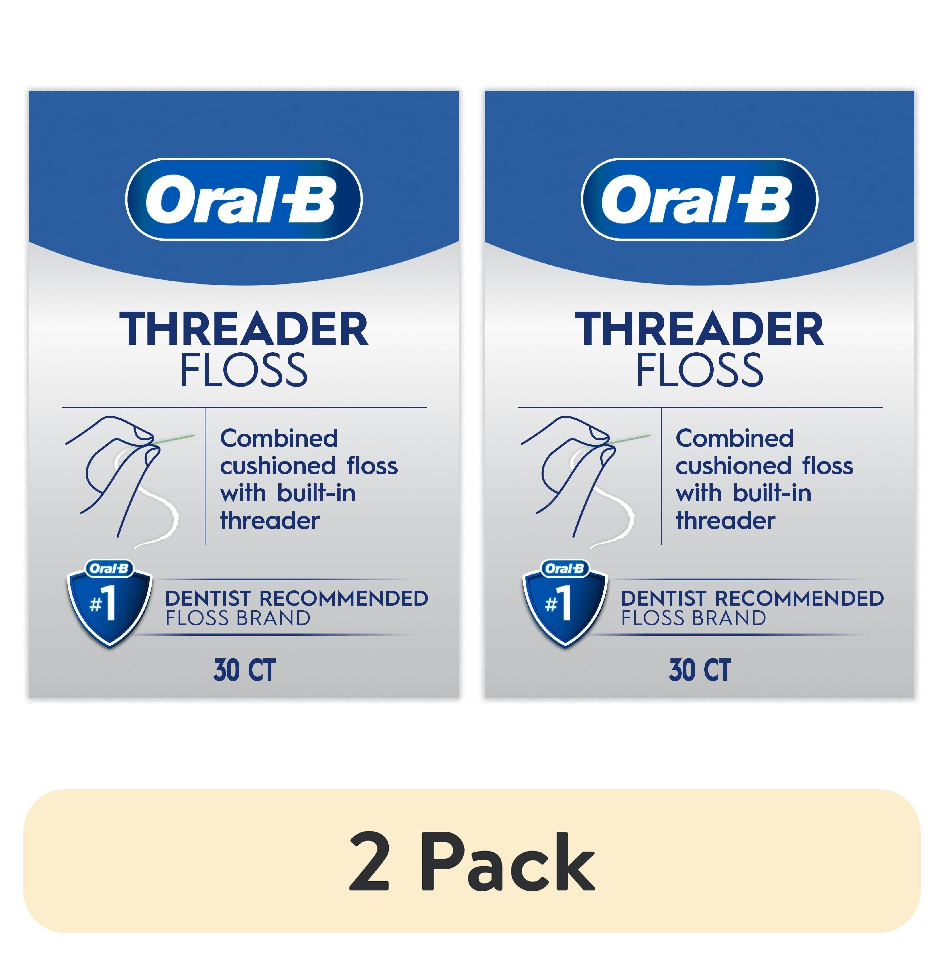 Floss, Glide Pro-Health Dental Floss Threader for Braces and Dental Work, 30 Count