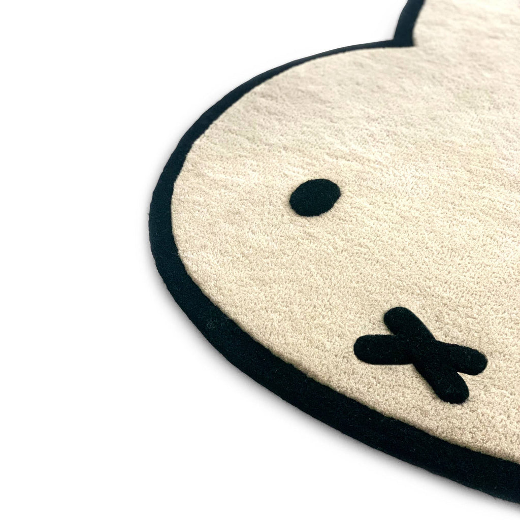 Miffy &amp; Friends Wool Rug - White