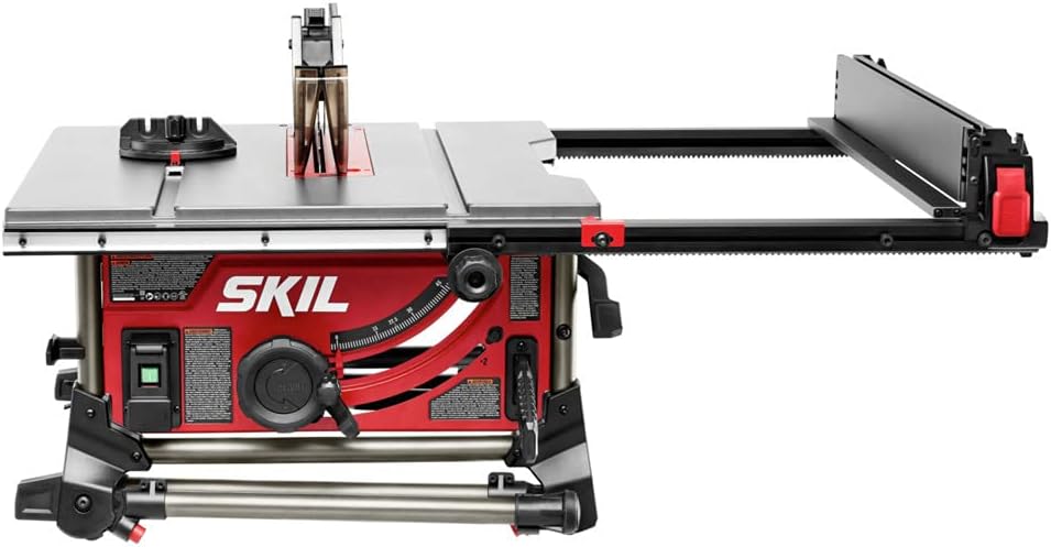 15 Amp 10 Inch Portable Jobsite Table Saw with Folding Stand- TS6307-00