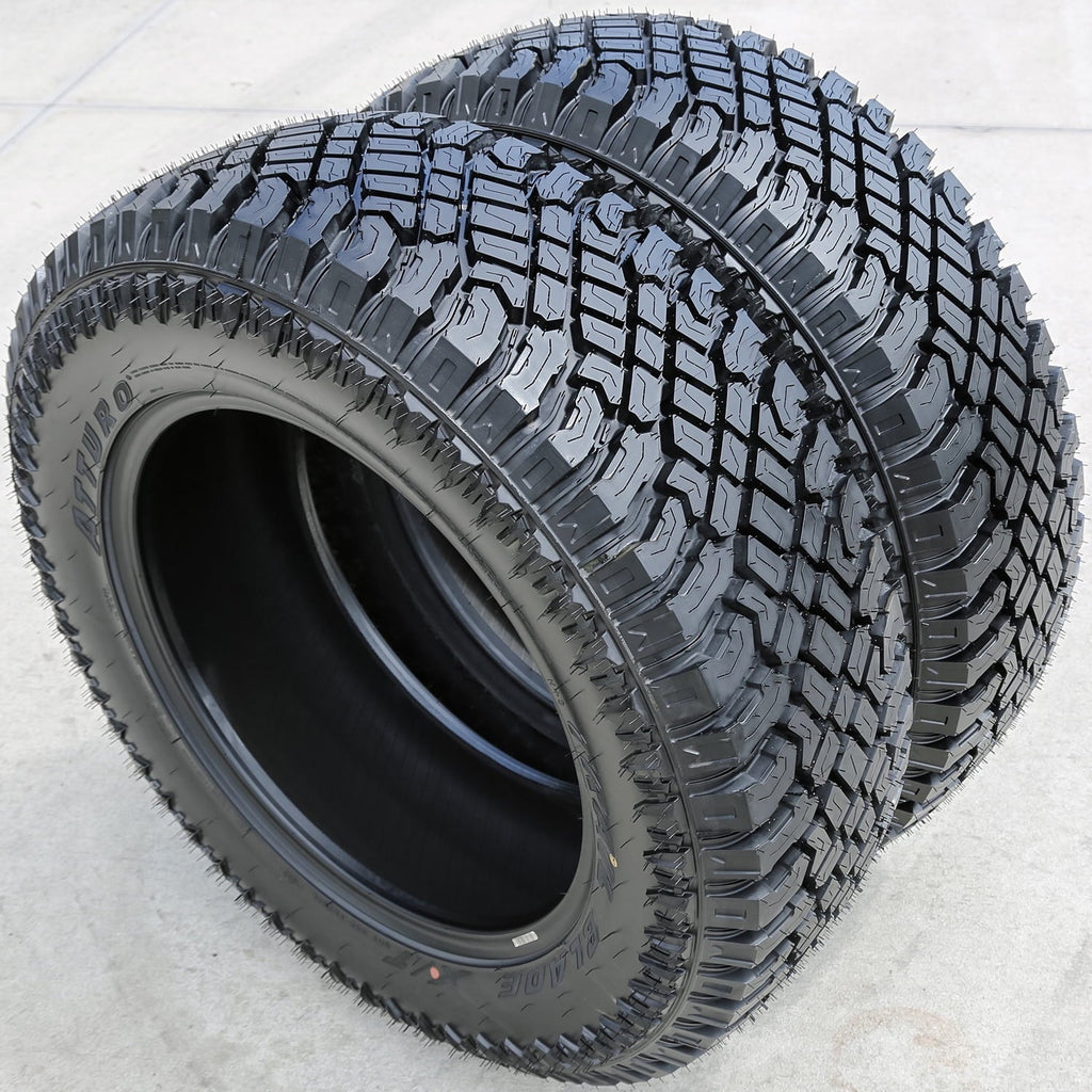 One set of 4 (four) X/T LT 295/60R20 126/123R E (10 ply) ATA /T all-terrain tires