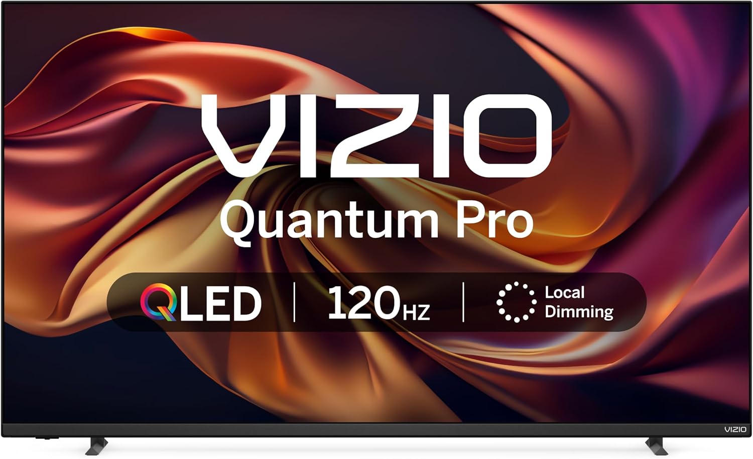 VIZIO 50" Quantum Pro 4K QLED Smart TV, HDR10+, 120Hz, 2023