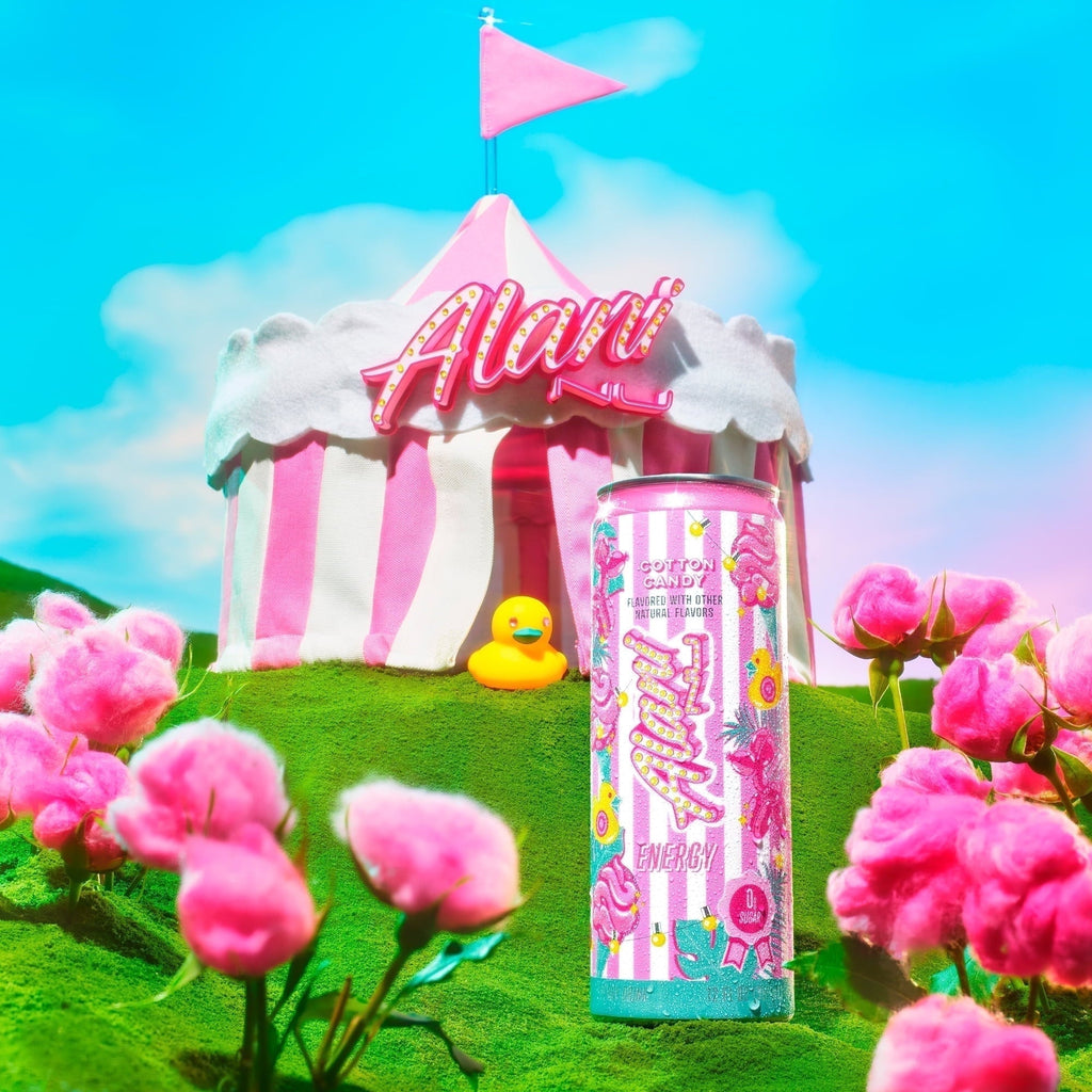 Energy Drink Cotton Candy 12oz pack 24cans