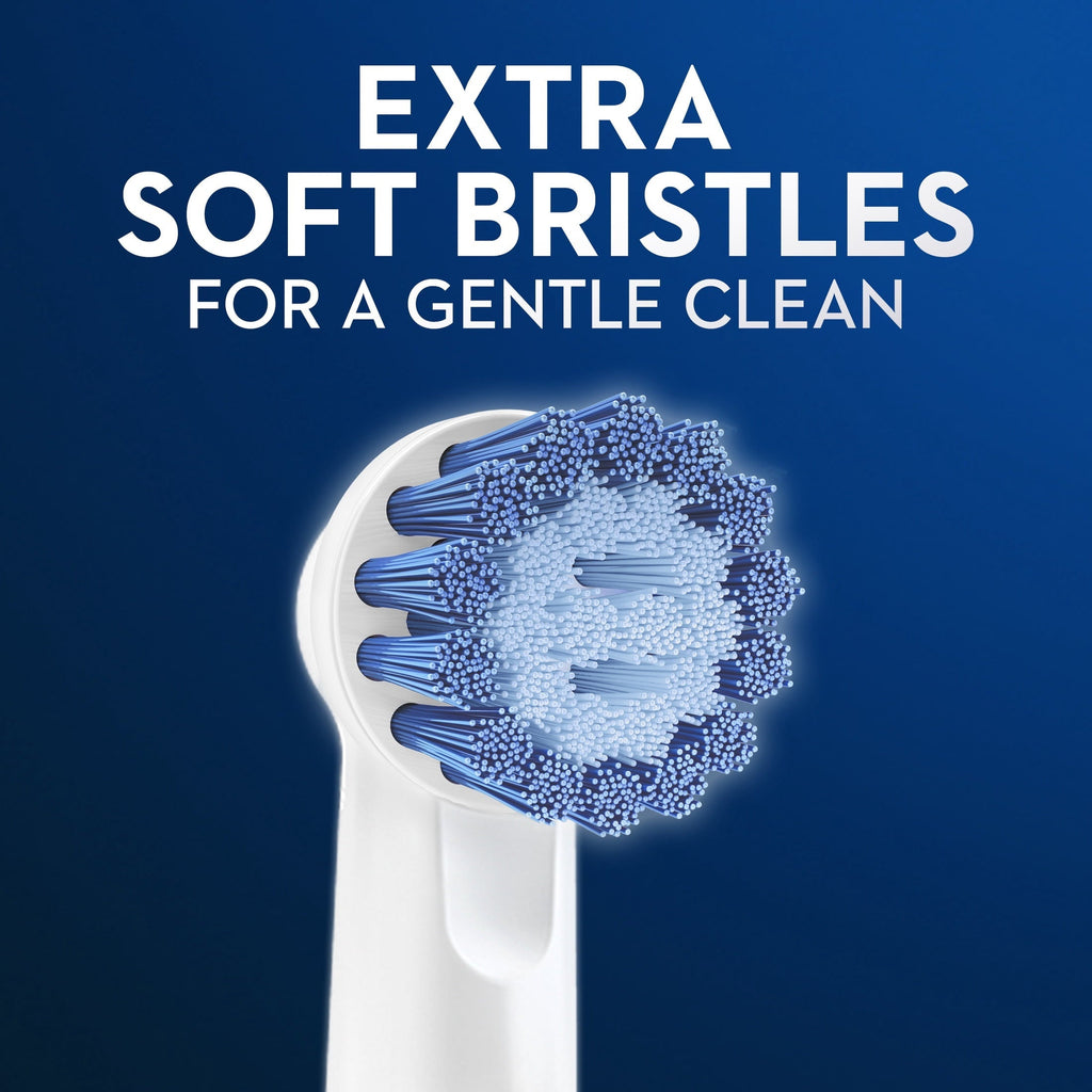 Toothbrush, Sensitive Gum Care Replacement Electric Toothbrush Head, 3 Count