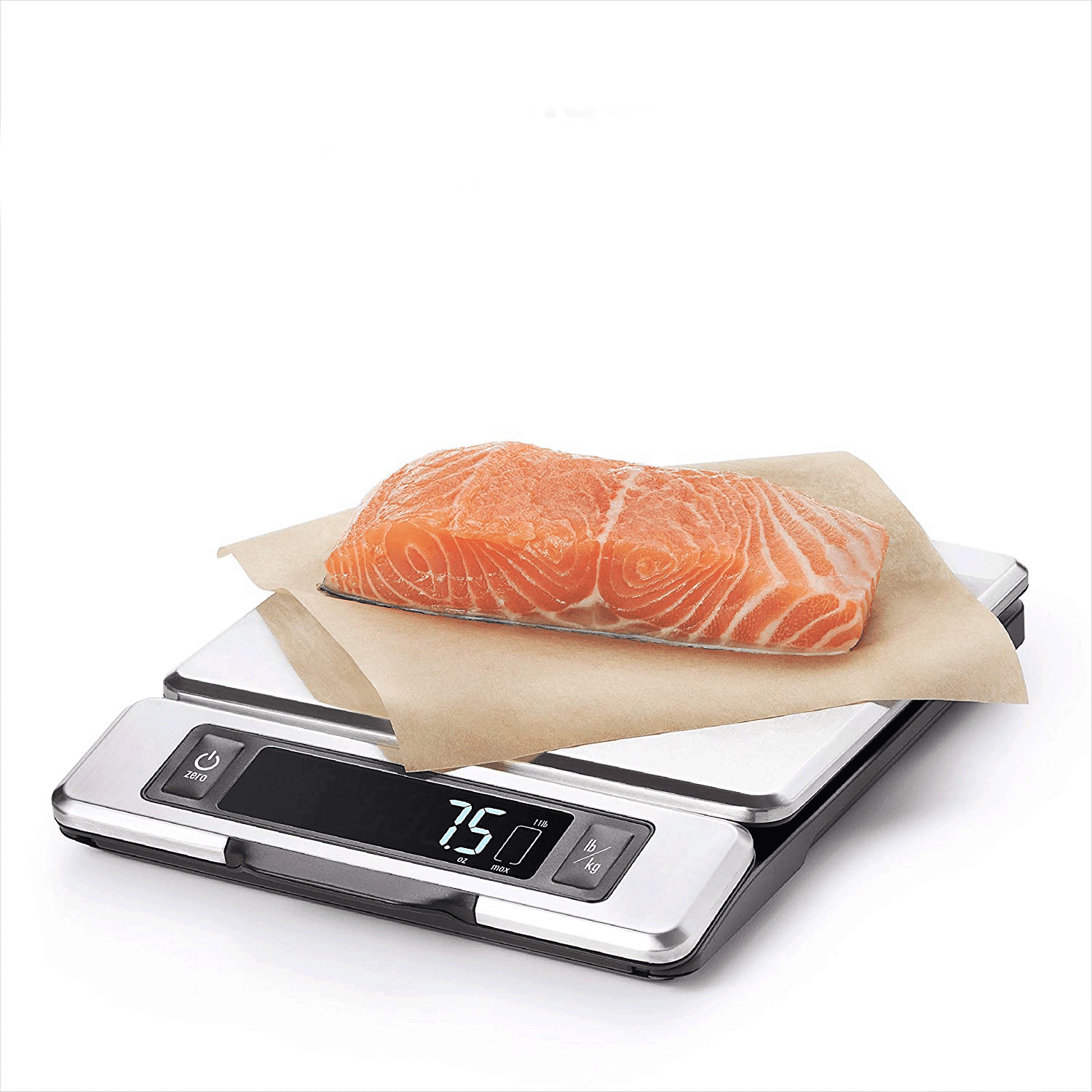 11-Pound Stainless Steel Food Scale with Pull-Out Display