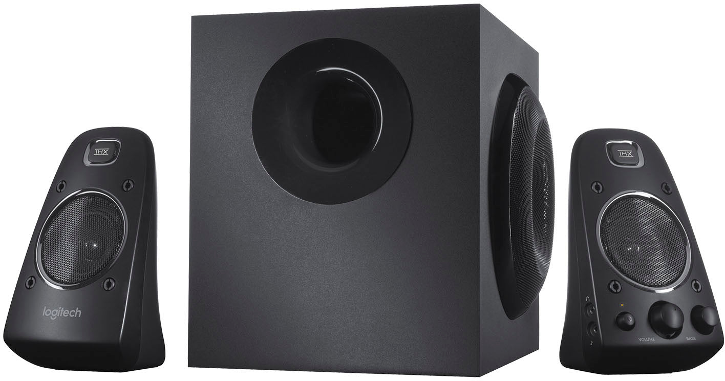 Logitech – Z623 2.1 Speaker System (3 Piece) – Black