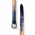 Alligator Navy Belt