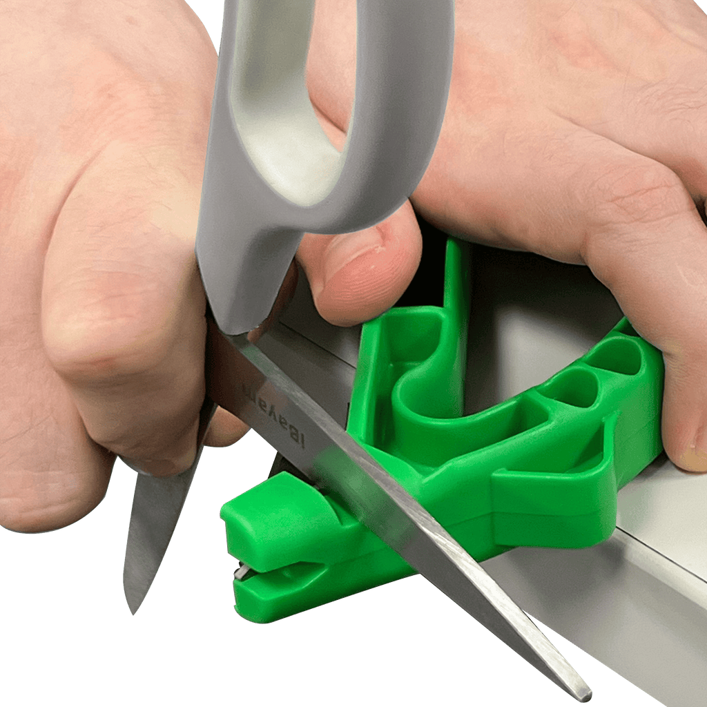 All-in-1 Knife and Tool Sharpener with Diamond-Honed Tungsten Carbide Blades