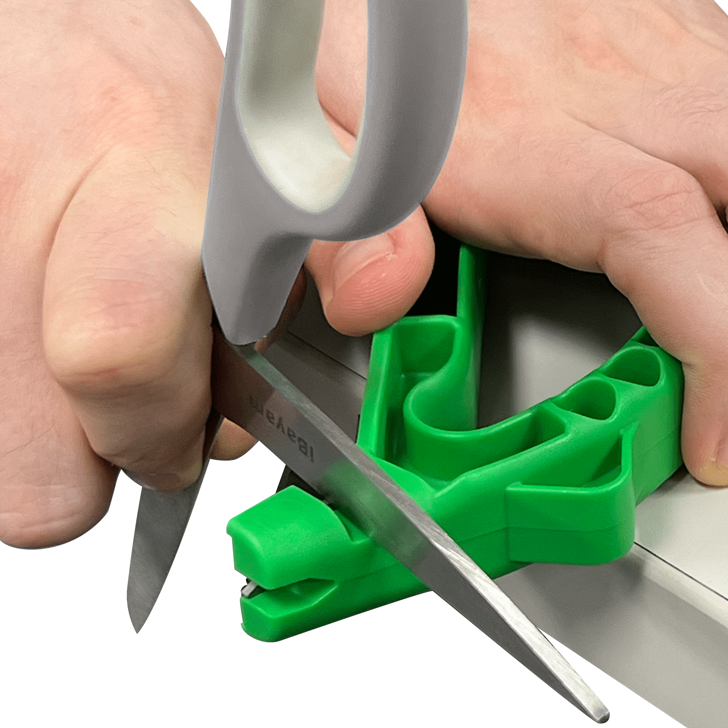All-in-1 Knife and Tool Sharpener with Diamond-Honed Tungsten Carbide Blades