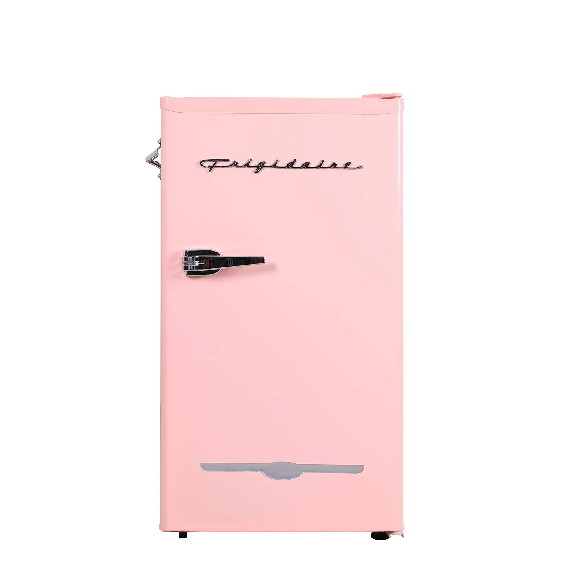 Frigidaire 3.2 Cu ft Retro Mini Fridge with Side Bottle Opener, Pink