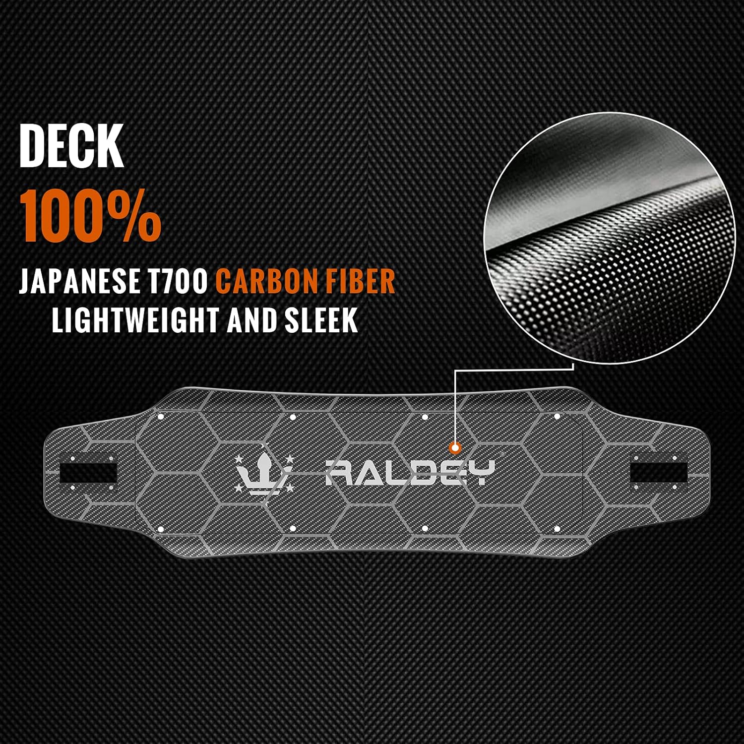 AT V.2 Carbon Fiber Electric Skateboard - Off-Road, All Terrain, 28MPH, 19-Mile Range, 3000W Dual Motor, Black, for Adults & Teens