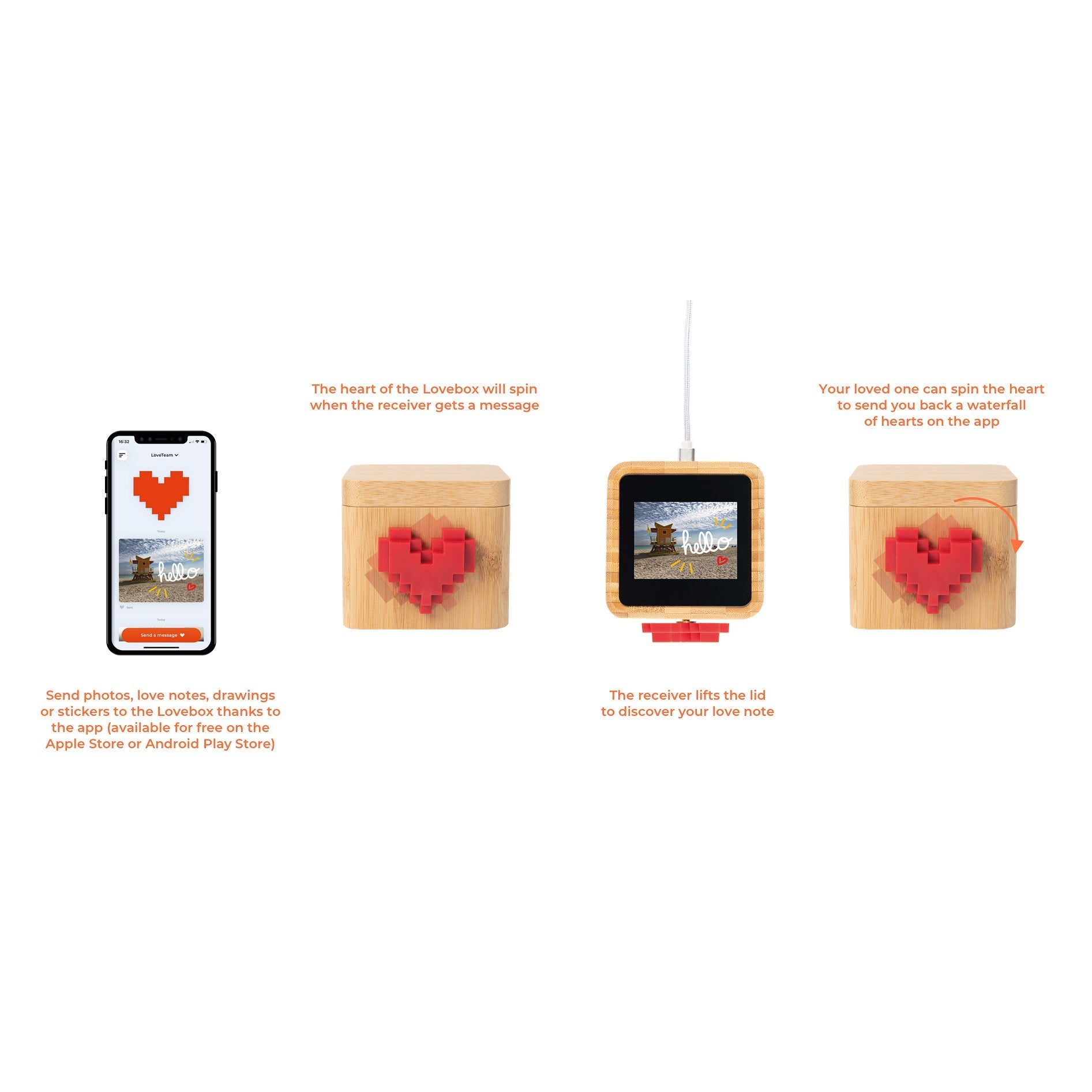 Lovebox Messenger Color &amp; Photo