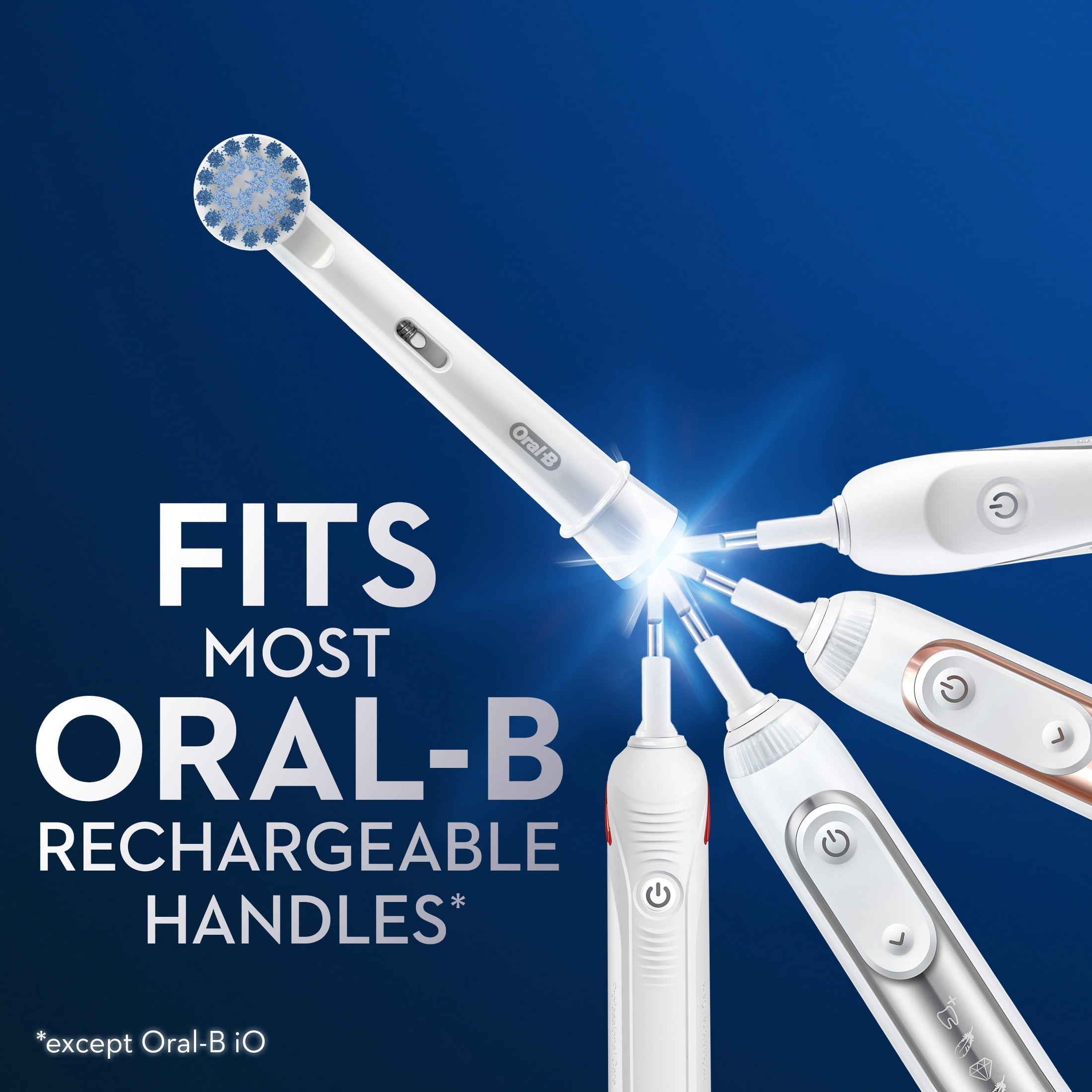 Toothbrush, Sensitive Gum Care Replacement Electric Toothbrush Head, 3 Count