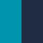 Spaghetti Outdoor Lounge Chair - Blue/ Turquoise/ White