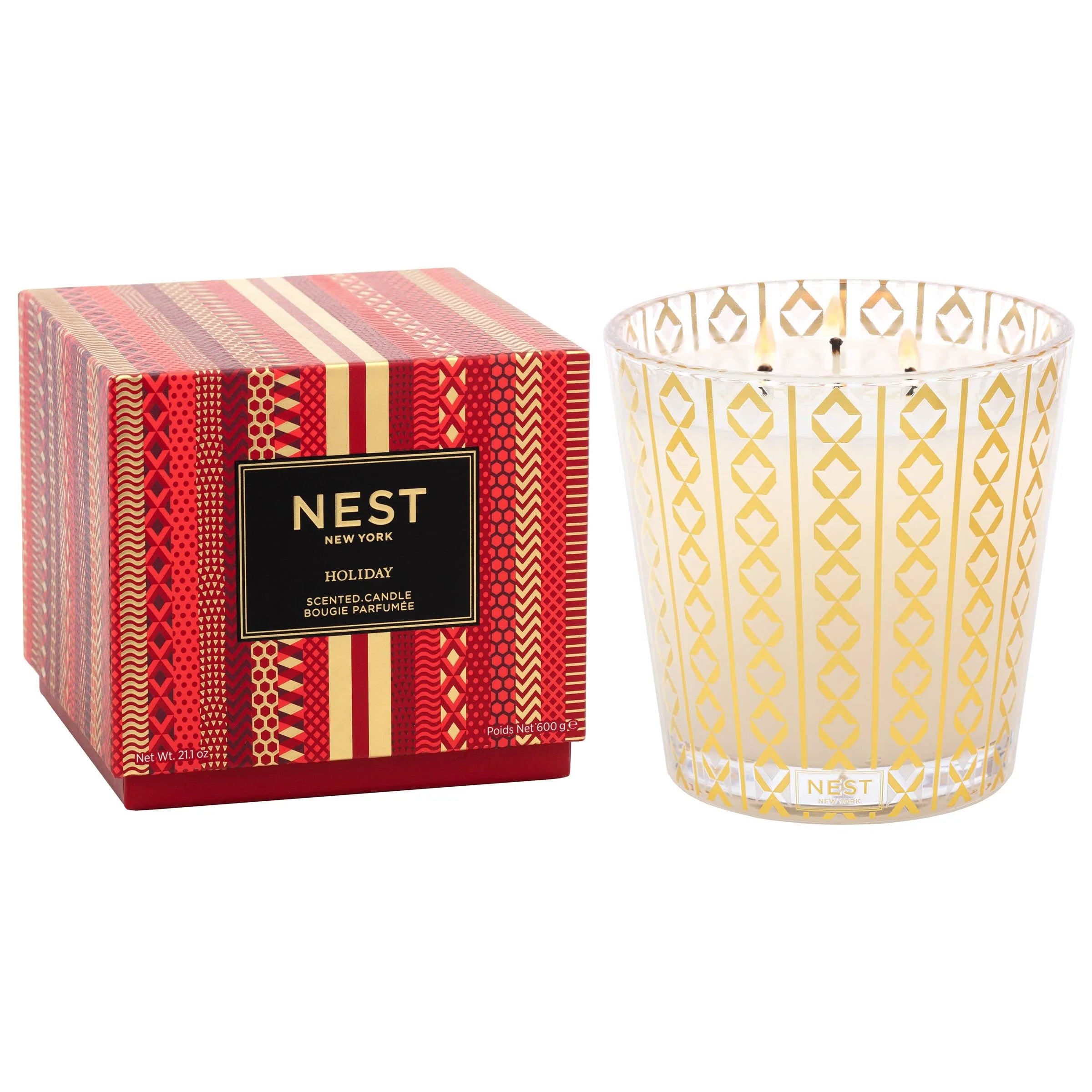 Nest Fragrances 3-Wick Candle - Holiday