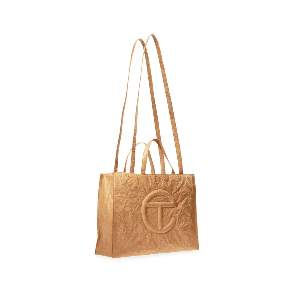 Telfar Tyvek Shopping Bag - Brown