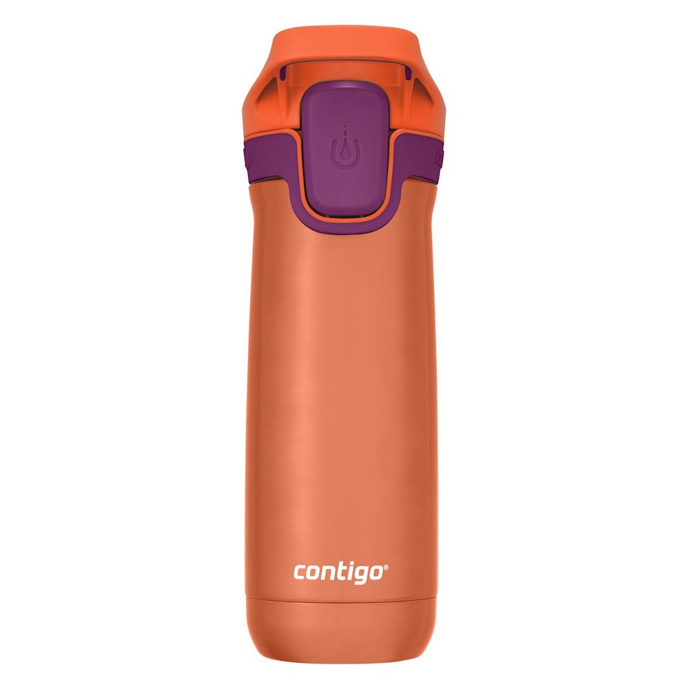 Contigo® Kids Casey Water Bottle with AUTOSEAL® Lid, 13oz - Coral with Grape