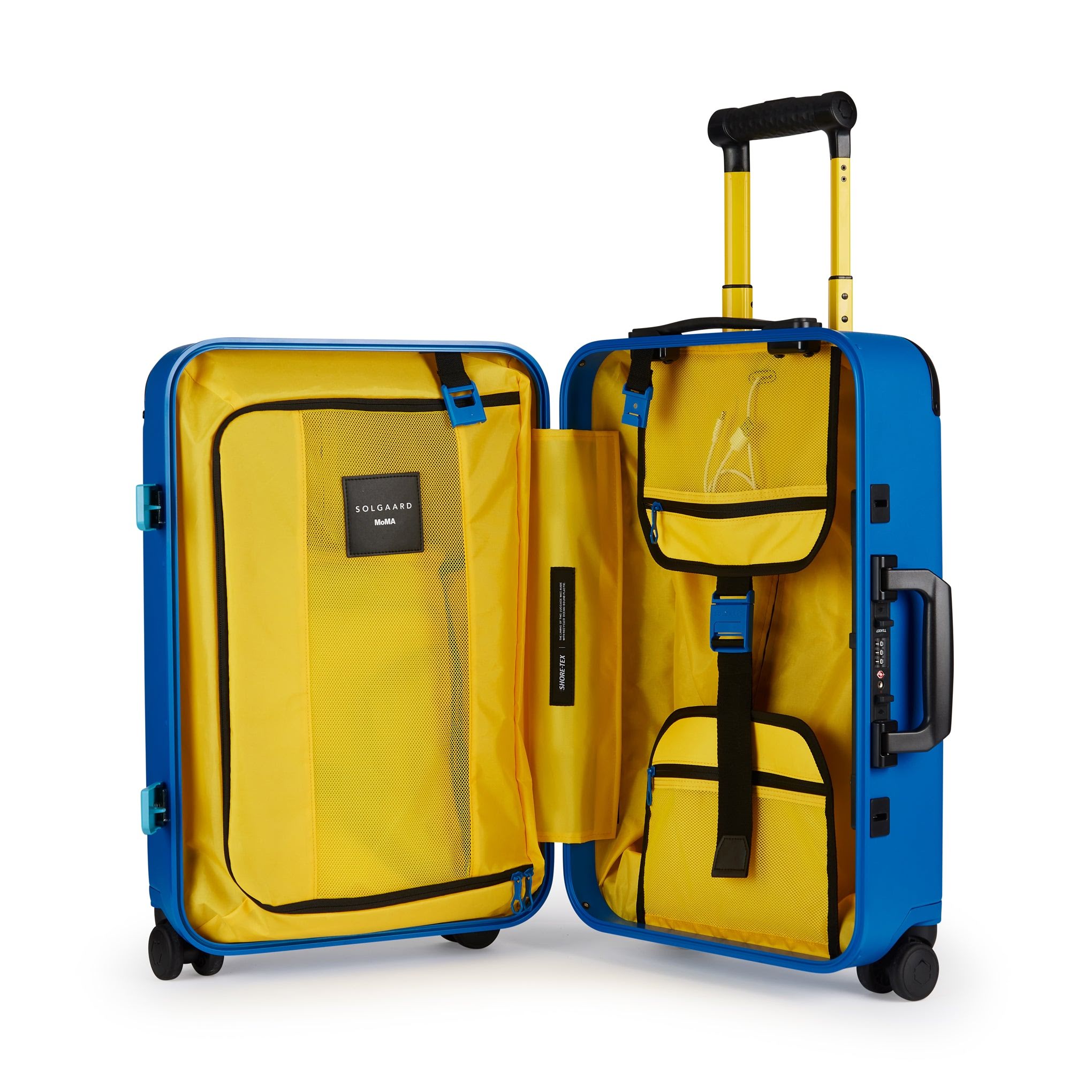 MoMA Solgaard Carry-On Closet Suitcase 4.0 - Blue