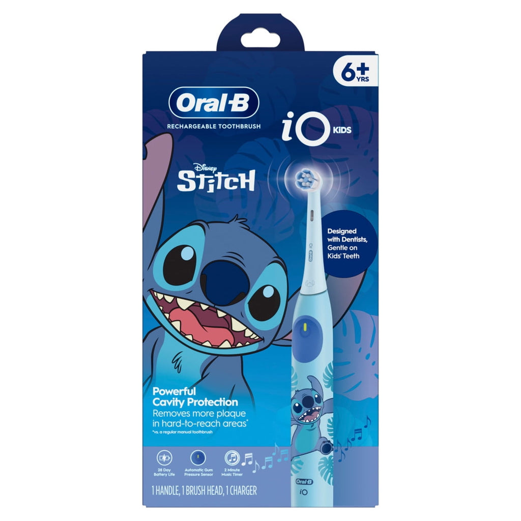 iO Kids Limited Rechargeable Electric Powered Toothbrush, Stitch