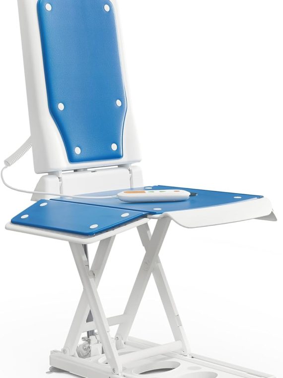 ElderAid Electric Chair Lift for Elderly - 20" Height, 300 LBS Capacity