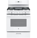 GE 30" Freestanding Gas Range with 5 cu. ft. Oven Capacity, White