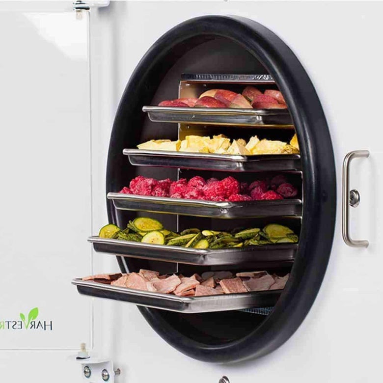 Harvest Right Medium Freeze Dryer, Stainless Steel, 6L Capacity, -46Â°F, Includes Mylar Starter Kit
